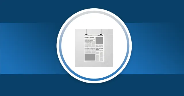 عکس شاخص پست 105 درباره لیست مجلات مورد تایید وزارت علوم، تصویری تزیینی از عکس صفحه اول یک مجله با جای متن و عکس. کل عکس در یک زمینه آبی تیره قرار گرفته است.